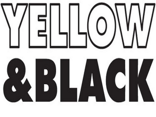 YELLOW AND BLACK