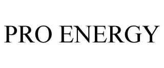 PRO ENERGY