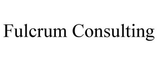 FULCRUM CONSULTING