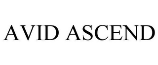 AVID ASCEND