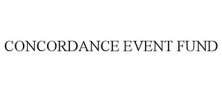 CONCORDANCE EVENT FUND