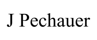 J PECHAUER