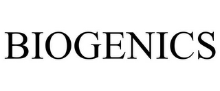 BIOGENICS