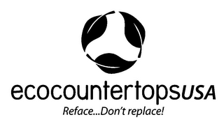 ECOCOUNTERTOPSUSA REFACE...DON'T REPLACE!