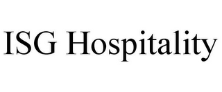 ISG HOSPITALITY