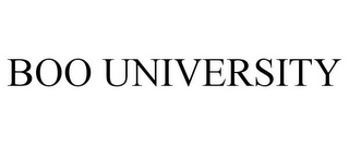 BOO UNIVERSITY