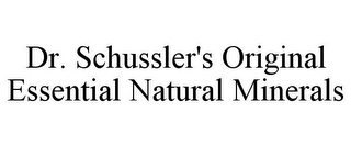 DR. SCHUSSLER'S ORIGINAL ESSENTIAL NATURAL MINERALS