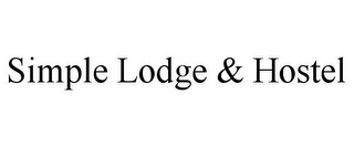 SIMPLE LODGE & HOSTEL