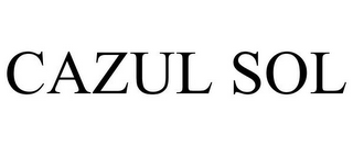 CAZUL SOL