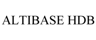 ALTIBASE HDB