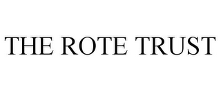 THE ROTE TRUST