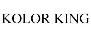 KOLOR KING