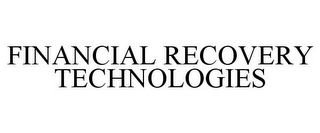 FINANCIAL RECOVERY TECHNOLOGIES