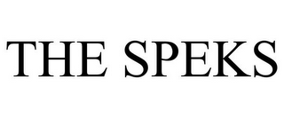 THE SPEKS