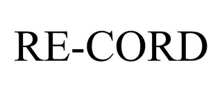 RE-CORD