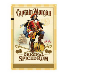 CAPTAIN MORGAN ORIGINAL SPICED RUM HENRY MORGAN