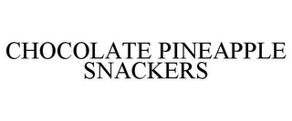 CHOCOLATE PINEAPPLE SNACKERS