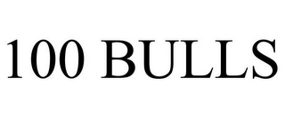 100 BULLS