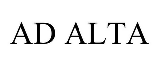 AD ALTA