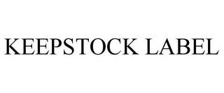 KEEPSTOCK LABEL