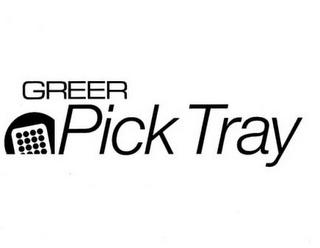 GREER PICK TRAY