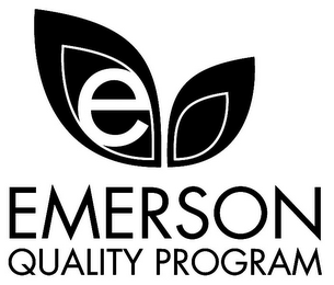 E EMERSON QUALITY PROGRAM