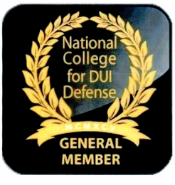 NATIONAL COLLEGE FOR DUI DEFENSE MCMXCV GENERAL MEMBER