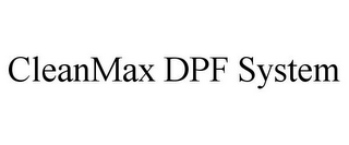 CLEANMAX DPF SYSTEM