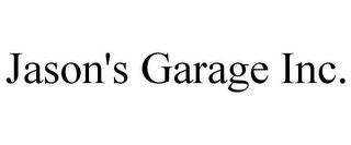 JASON'S GARAGE INC.