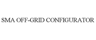 SMA OFF-GRID CONFIGURATOR