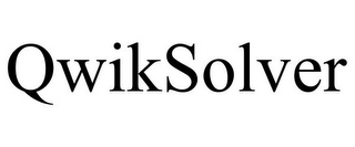 QWIKSOLVER