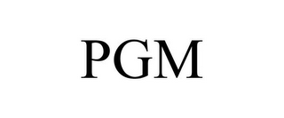 PGM