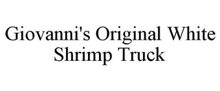 GIOVANNI'S ORIGINAL WHITE SHRIMP TRUCK