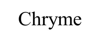 CHRYME