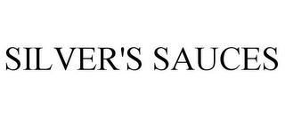 SILVER'S SAUCES