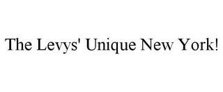 THE LEVYS' UNIQUE NEW YORK!