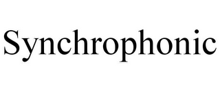 SYNCHROPHONIC