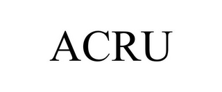 ACRU