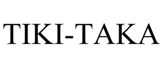 TIKI-TAKA