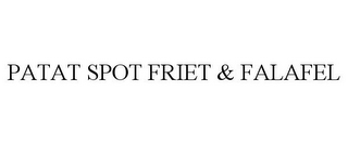 PATAT SPOT FRIET & FALAFEL