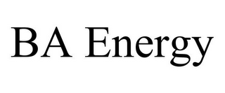 BA ENERGY