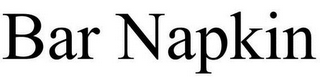 BAR NAPKIN