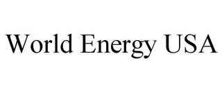 WORLD ENERGY USA