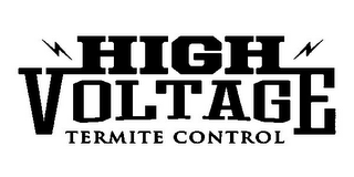 HIGH VOLTAGE TERMITE CONTROL