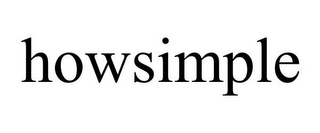 HOWSIMPLE