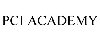 PCI ACADEMY