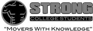 STRONG COLLEGE STUDENTS "MOVERS WITH KNOWLEDGE"