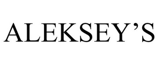 ALEKSEY'S