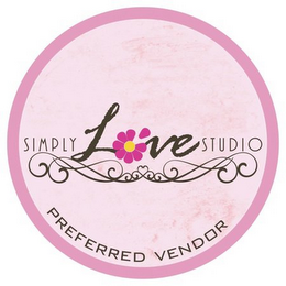 SIMPLY LOVE STUDIO PREFERRED VENDOR