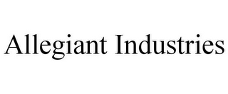 ALLEGIANT INDUSTRIES